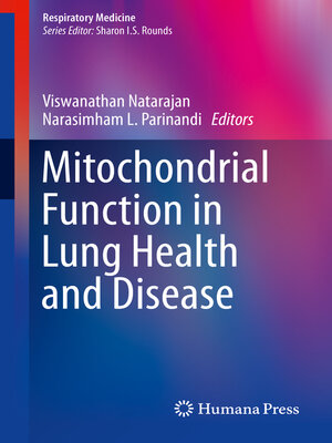cover image of Mitochondrial Function in Lung Health and Disease